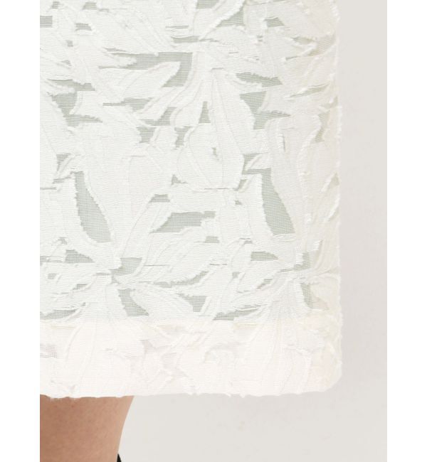 LAGUNAMOON「LADYボリュームチュールジャガードドレス」|ドレス|