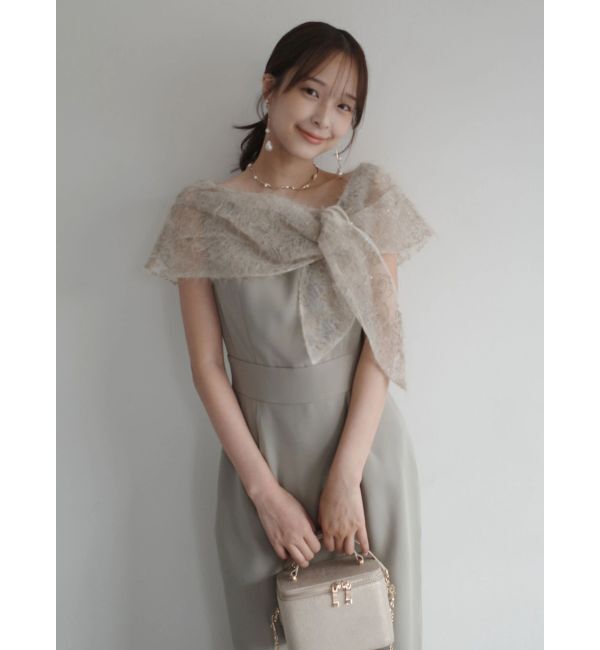 LAGUNAMOON「LADYオフショルレースドレス」|ドレス|