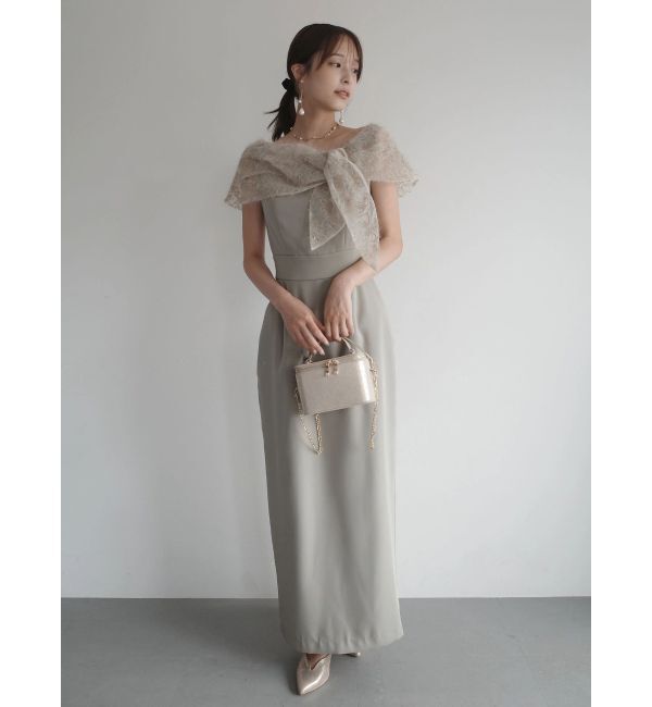 LAGUNAMOON「LADYオフショルレースドレス」|ドレス|