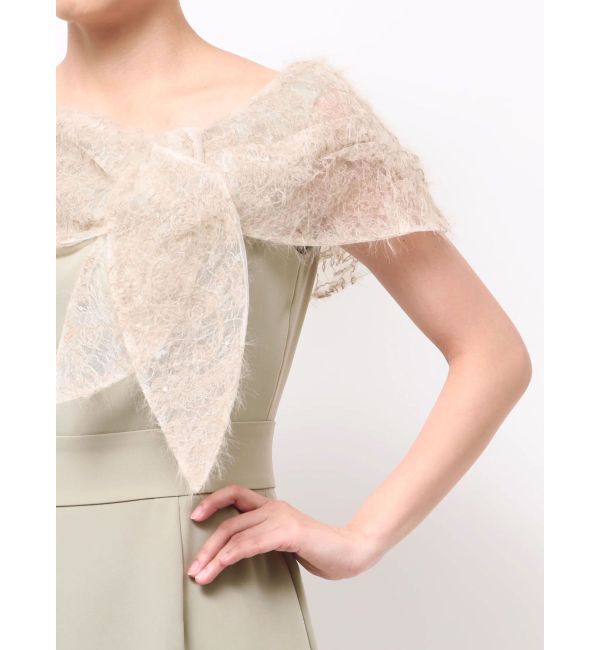 LAGUNAMOON「LADYオフショルレースドレス」|ドレス|