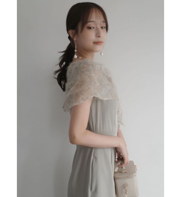 LAGUNAMOON「LADYオフショルレースドレス」|ドレス|