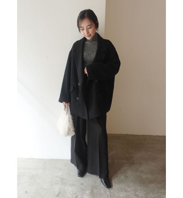 LAGUNAMOON「ツイードオーバージャケットコート」|その他|