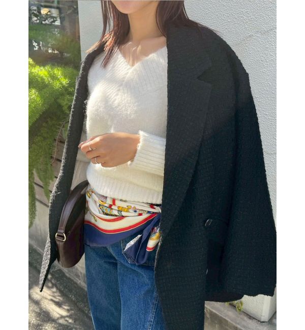 LAGUNAMOON「ツイードオーバージャケットコート」|その他|