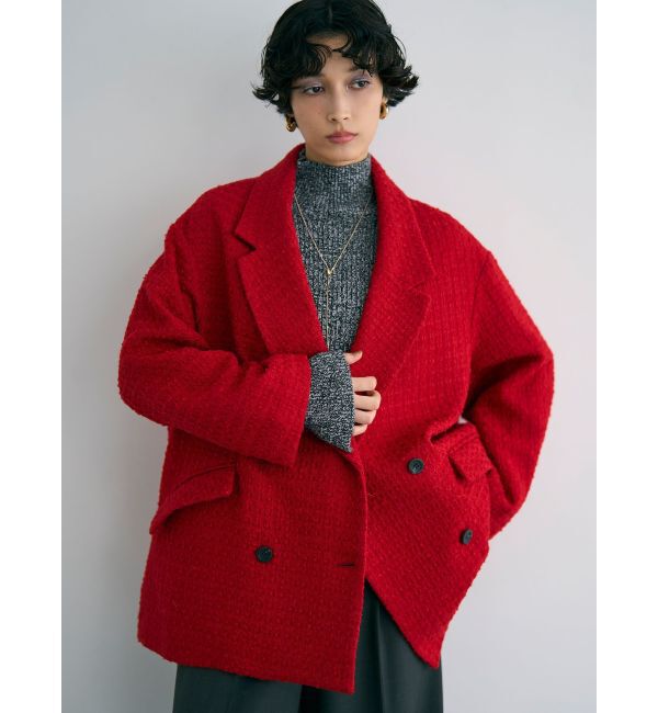 LAGUNAMOON「ツイードオーバージャケットコート」|その他|