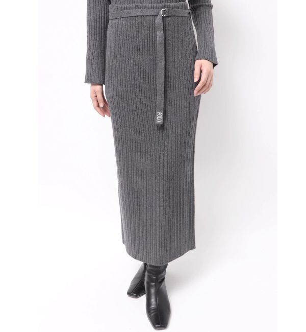 LAGUNAMOON「【POLO BCSコラボ】Iラインニットスカート」|スカート|