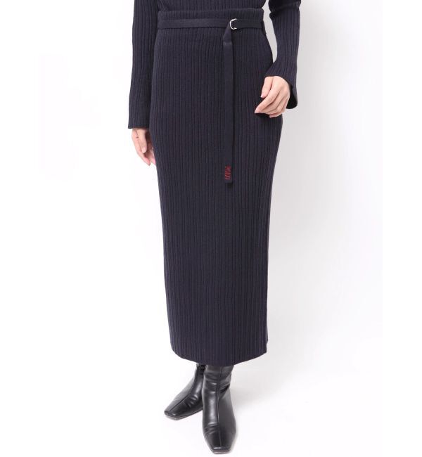 LAGUNAMOON「【POLO BCSコラボ】Iラインニットスカート」|スカート|