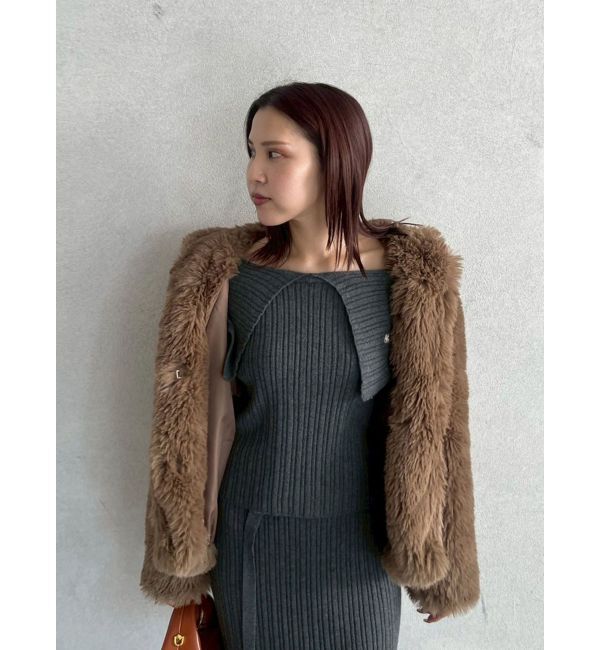 LAGUNAMOON「【POLO BCSコラボ】ワイドカラーニットプルオーバー」|ニット・セーター|