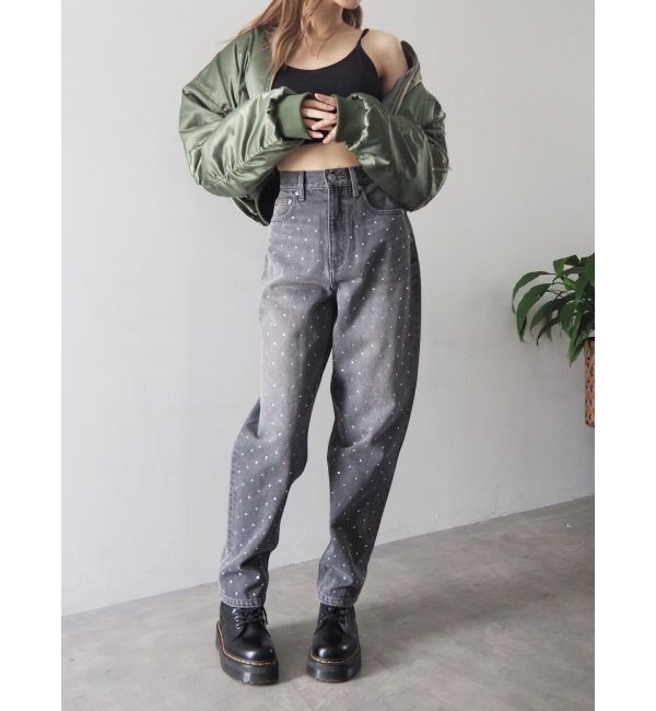 EVRIS「サテンショートMA-1【セットアップ着用可能】」|ブルゾン・スタジャン|