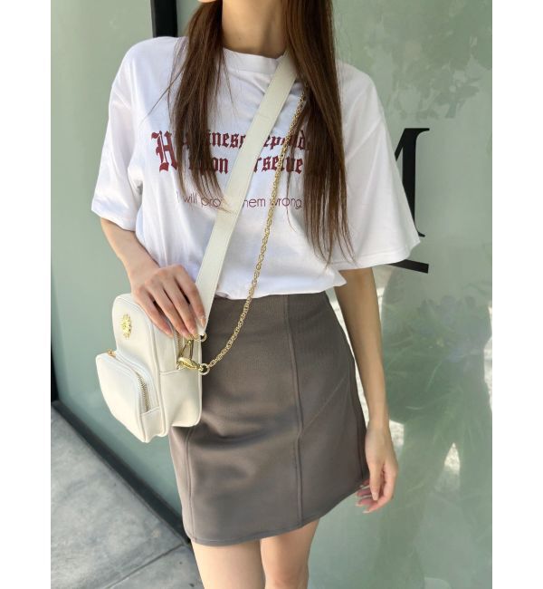 EVRIS「【WEB限定】レースビスチェSETTシャツ」|Tシャツ・カットソー|