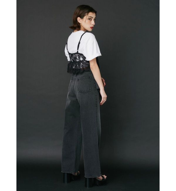 EVRIS「【WEB限定】レースビスチェSETTシャツ」|Tシャツ・カットソー|