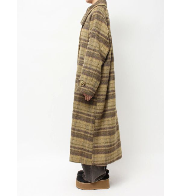 EVRIS「スタンドカラーロングコート」|チェスターコート|