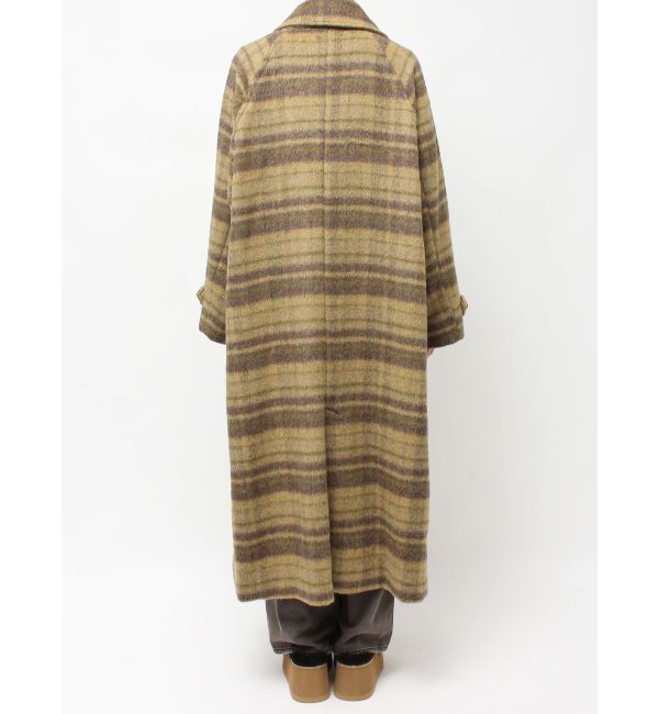 EVRIS「スタンドカラーロングコート」|チェスターコート|