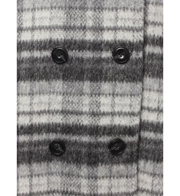 EVRIS「スタンドカラーロングコート」|チェスターコート|