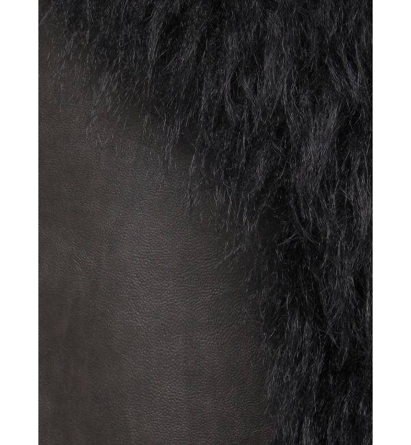 EVRIS「フェイクファームートンロングコート」|その他|