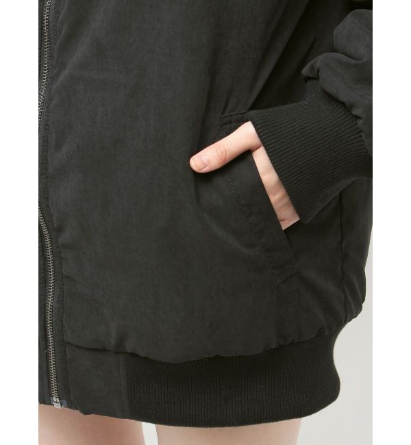 EVRIS「リバーシブルオーバーサイズフードブルゾン」|ブルゾン・スタジャン|