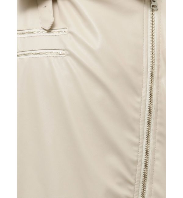 jouetie「フェイクレザーライダースMA-1ジャケット」|ブルゾン・スタジャン|