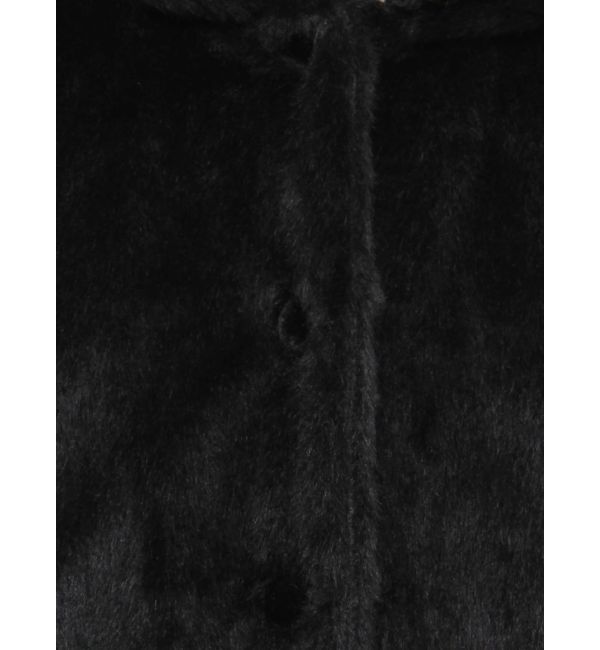 merry jenny「フリルフードフェイクファージャケット」|その他|