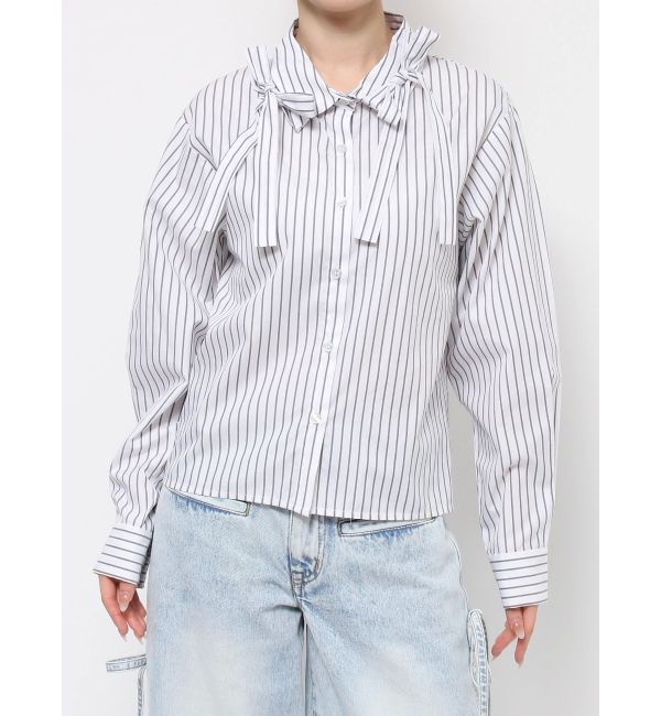 merry jenny「リボンリボンシャツ」|シャツ・ブラウス|