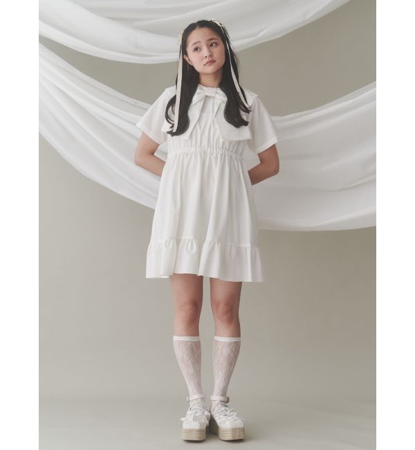 merry jenny「ribbon balletジュートウェッジサンダル」|サンダル|