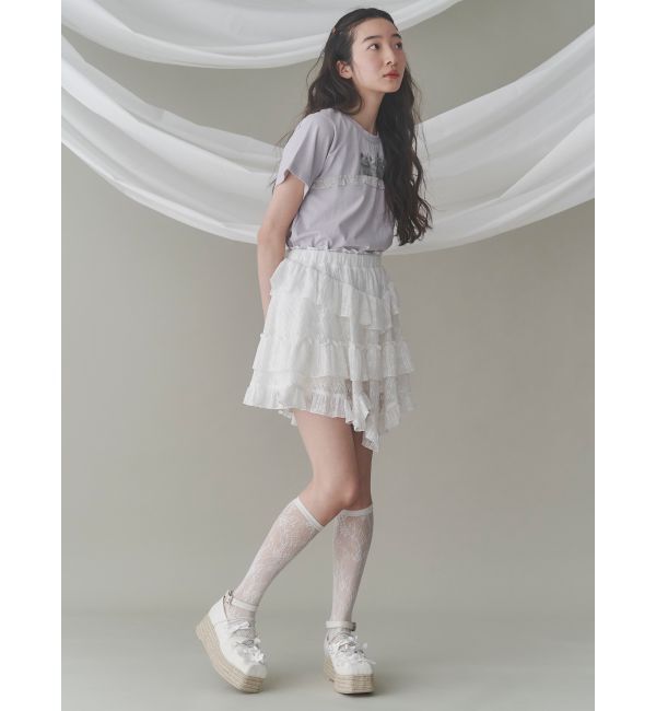 merry jenny「ribbon balletジュートウェッジサンダル」|サンダル|