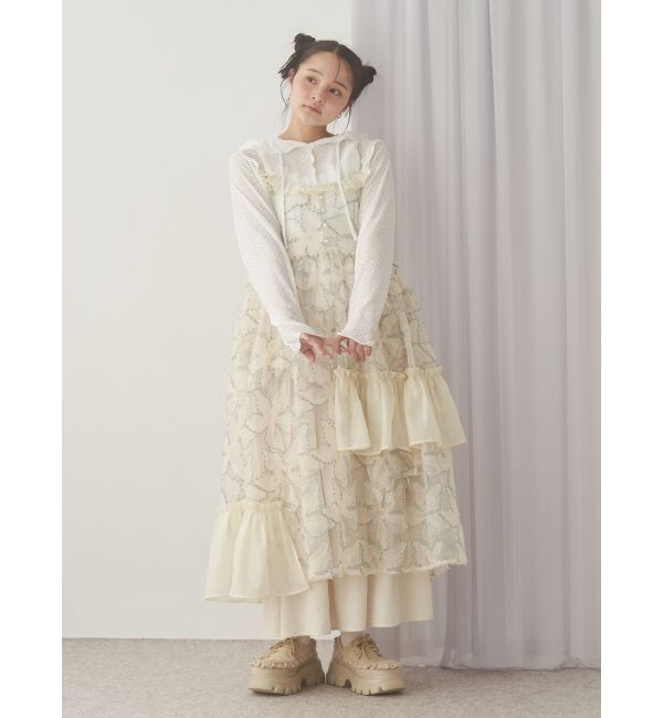 merry jenny「フードレースtops」|Tシャツ・カットソー|