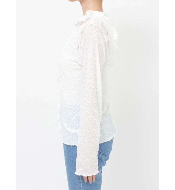 merry jenny「フードレースtops」|Tシャツ・カットソー|