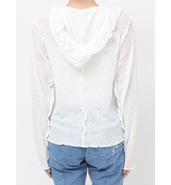 merry jenny「フードレースtops」|Tシャツ・カットソー|