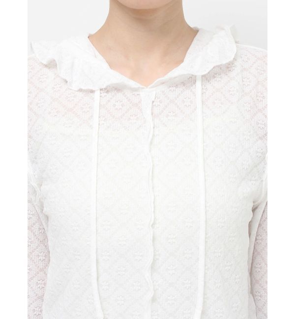 merry jenny「フードレースtops」|Tシャツ・カットソー|