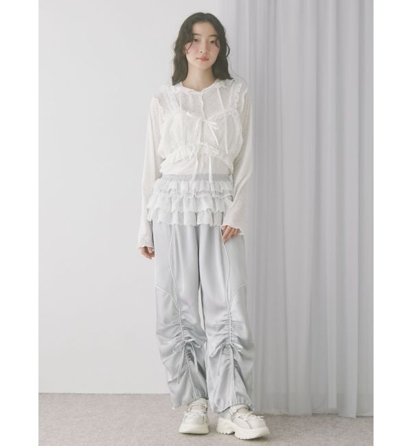 merry jenny「フードレースtops」|Tシャツ・カットソー|