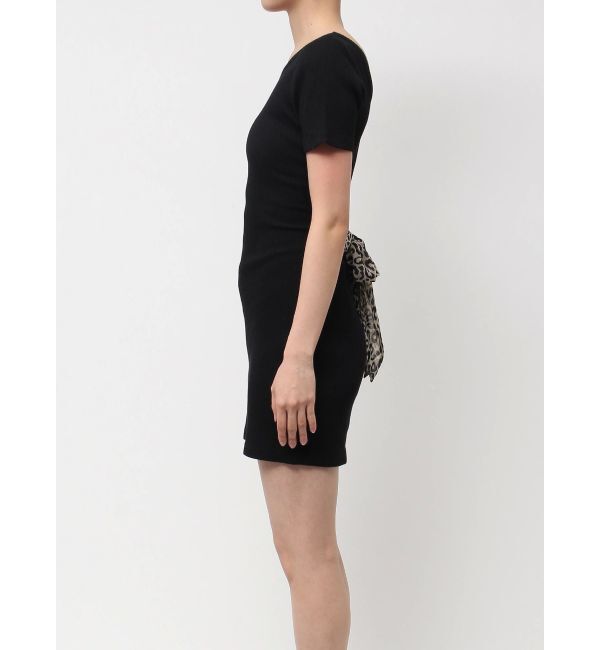 GYDA「BACKリボン クルーネック ワンピース」|ワンピース|