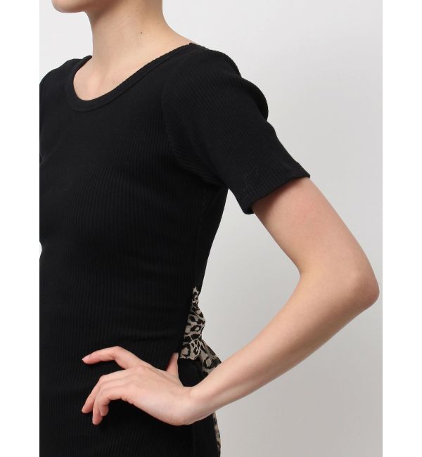 GYDA「BACKリボン クルーネック ワンピース」|ワンピース|