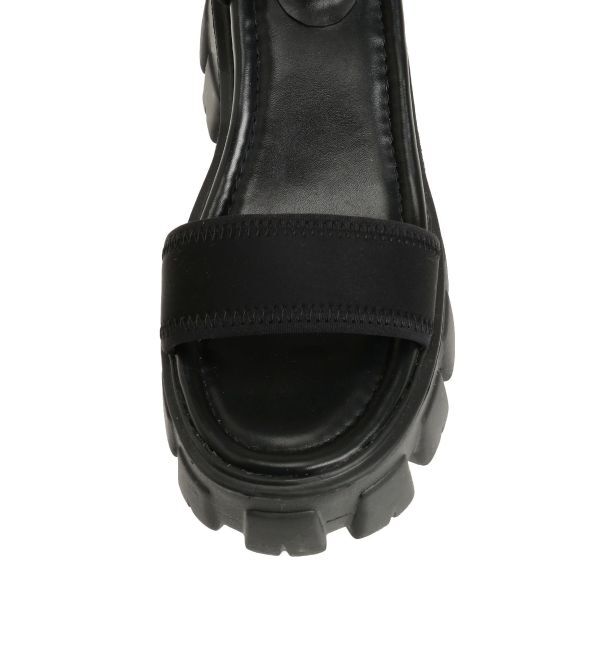 GYDA「ボリュームソールthree pieceバックルサンダル」|サンダル|