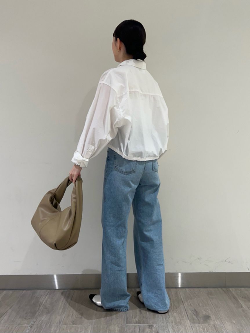 Mila Owen「ミッドライズストレートデニムパンツ【ウォッシャブル】」|デニム|