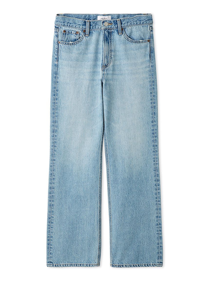 Mila Owen「ミッドライズストレートデニムパンツ【ウォッシャブル】」|デニム|