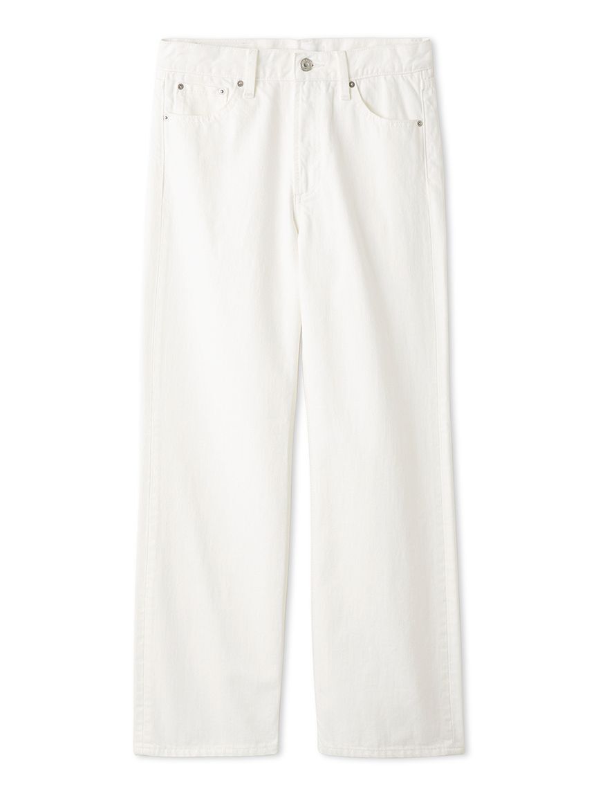 Mila Owen「ミッドライズストレートデニムパンツ【ウォッシャブル】」|デニム|