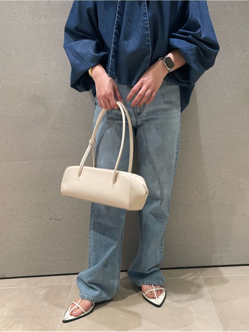 Mila Owen「ミッドライズストレートデニムパンツ【ウォッシャブル】」|デニム|