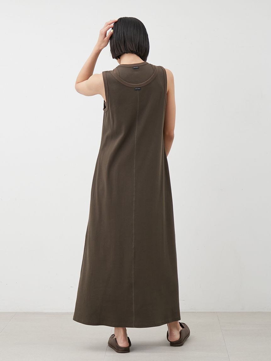 Mila Owen「【セットアイテム】タンクレイヤードマキシカットソーワンピース」|ワンピース|