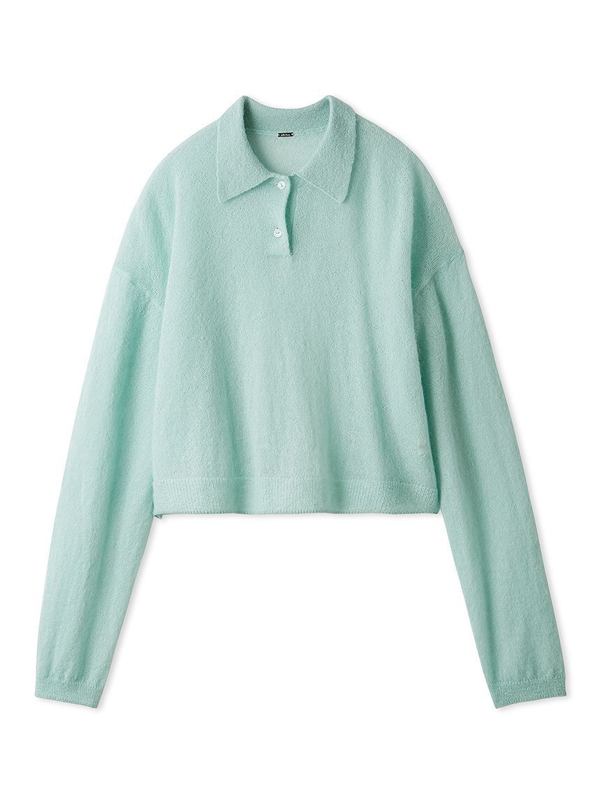 Mila Owen「モヘア混シアーポロニットプルオーバー」|ニット・セーター|LBLU