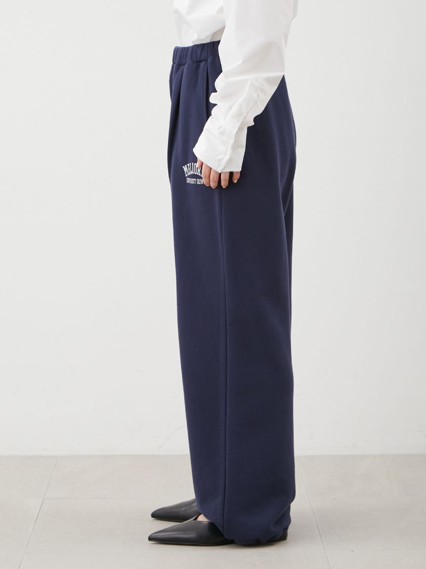 Mila Owen「【セットアップ対応】裾ドロストコットンスウェットパンツ」|チノ|