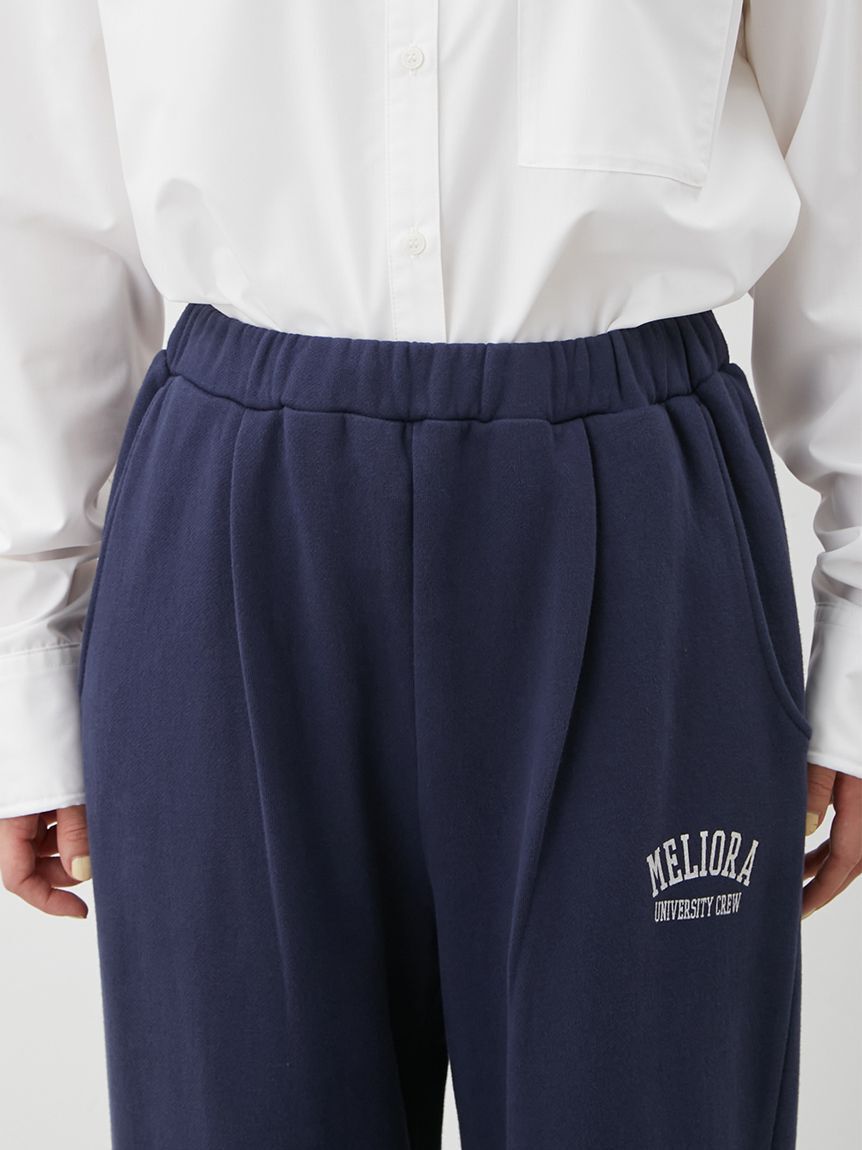 Mila Owen「【セットアップ対応】裾ドロストコットンスウェットパンツ」|チノ|