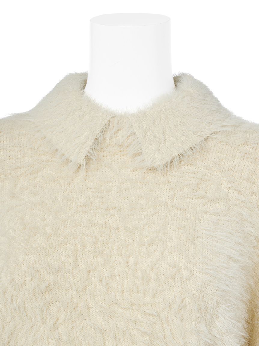 Mila Owen「【セットアイテム】衿付きニットティアードスカートコーデSET」|ワンピース|