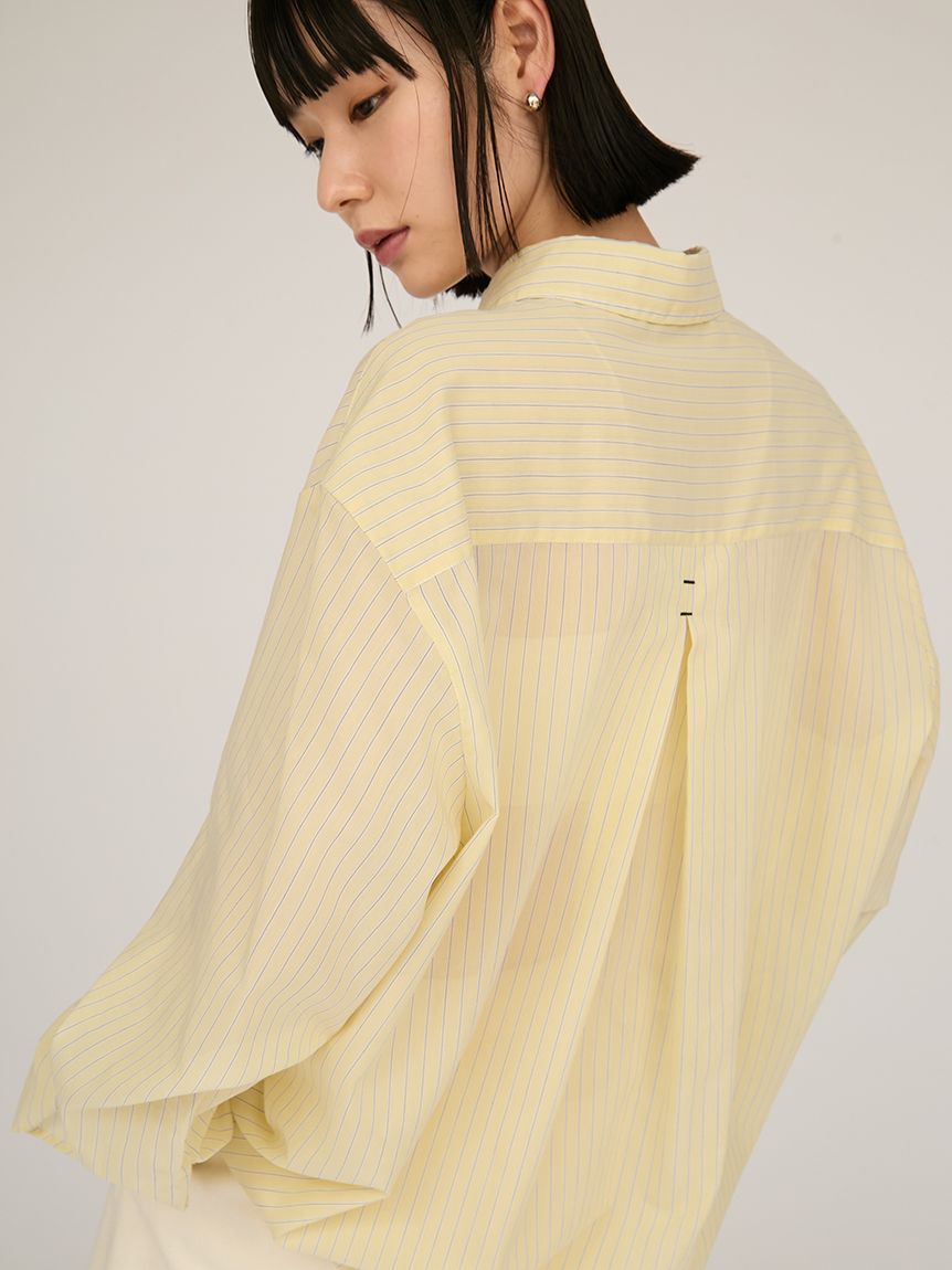 emmi atelier「シアーストライプシャツ」|シャツ・ブラウス|