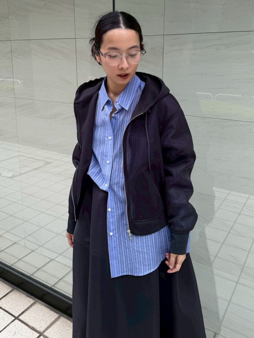 emmi atelier「シアーストライプシャツ」|シャツ・ブラウス|