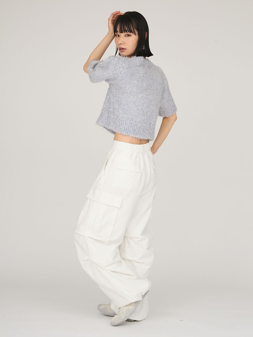 emmi atelier「タックフォルムカーゴパンツ」|チノ|