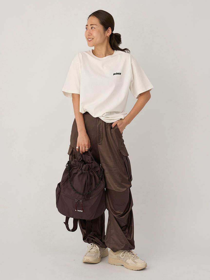 emmi atelier「タックフォルムカーゴパンツ」|チノ|