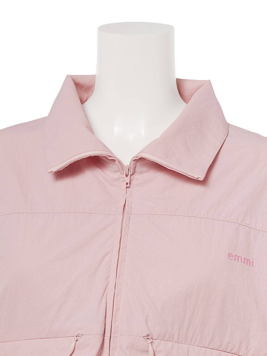 emmi atelier「ナイロンダブルジップブルゾン」|ブルゾン・スタジャン|