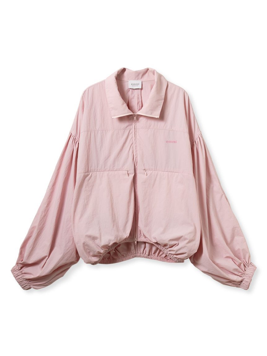 emmi atelier「ナイロンダブルジップブルゾン」|ブルゾン・スタジャン|