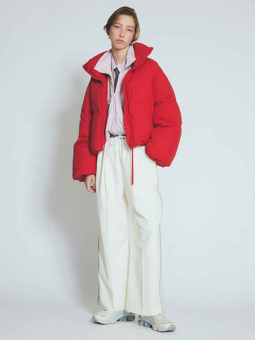 emmi atelier「ナイロンダブルジップブルゾン」|ブルゾン・スタジャン|