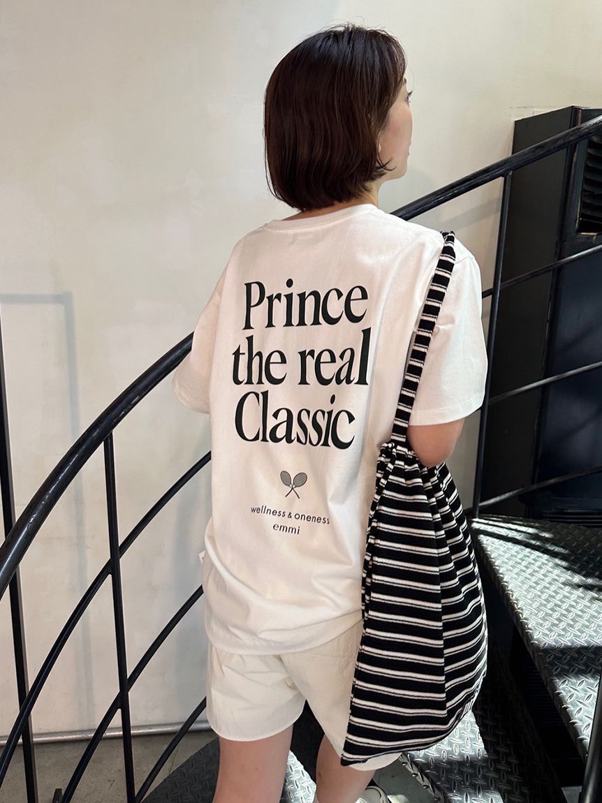 emmi atelier「【ONLINE限定カラー】【prince|emmi】ナイロンハーフパンツ」|デニム|
