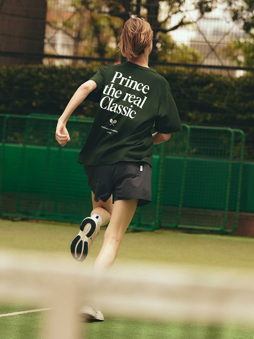 emmi atelier「【ONLINE限定カラー】【prince|emmi】ナイロンハーフパンツ」|デニム|